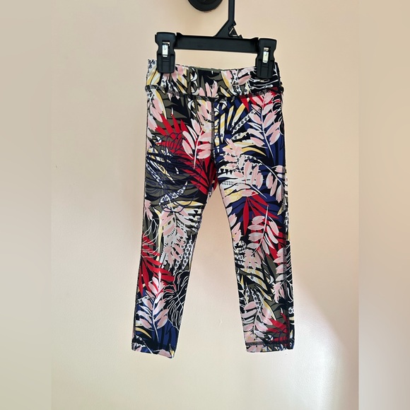 Ideology Girls 3T Tropical Print Leggings – Bold & Fun Activewear - Picture 3 of 5
